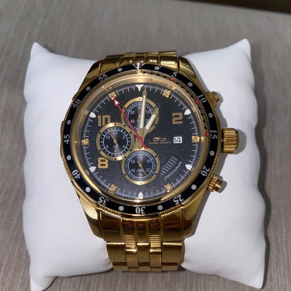 Daniel Steiger black / gold watch ds8098cm